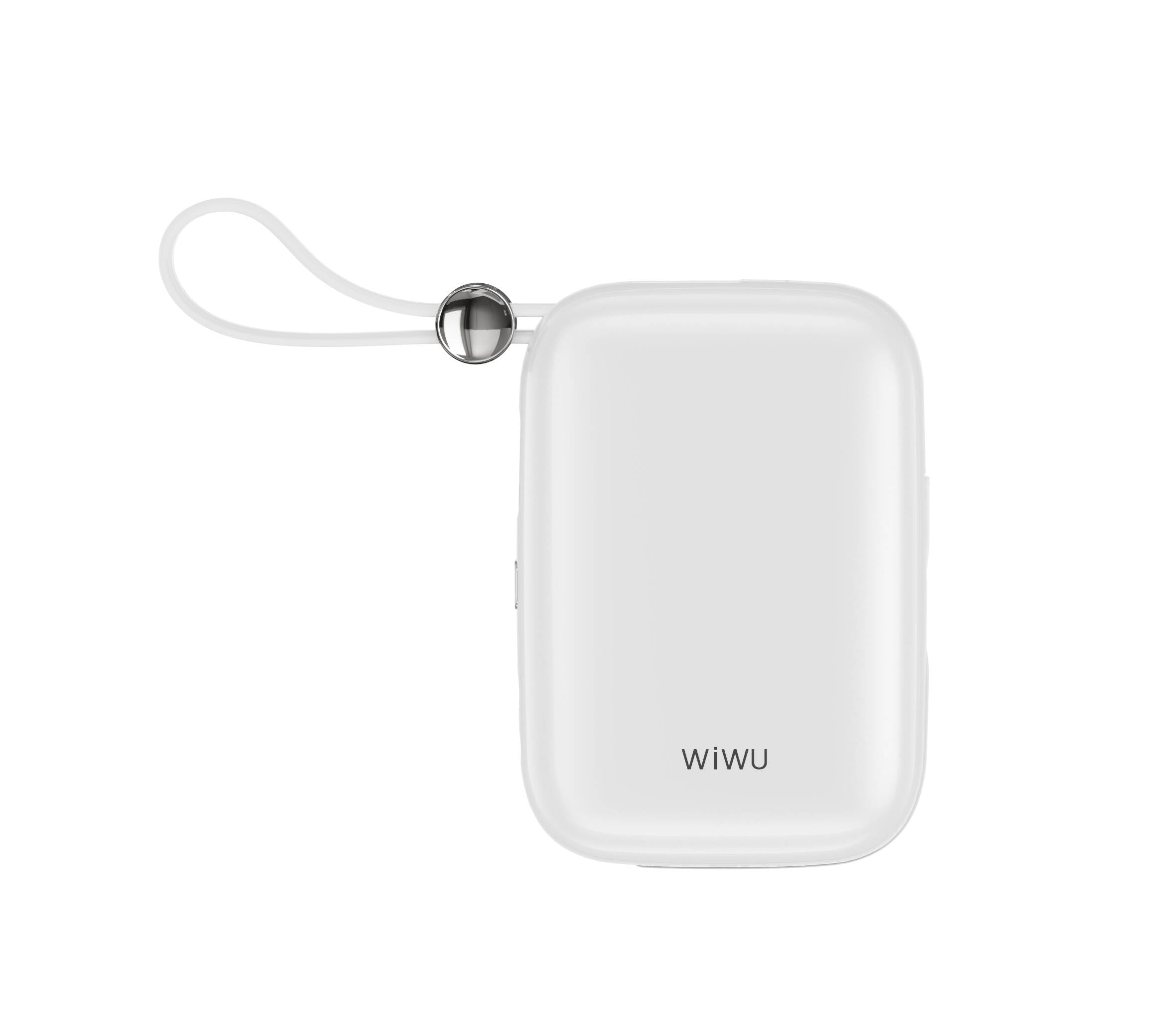 Wiwu Wi-P042 Monaco Serisi Lightning ve Type-C Kablolu Dijital LED Göstergeli Askılı Powerbank 10000mAh Wiwu Wi-P042 Monaco Serisi Lightning ve Type-C Kablolu Dijital LED Göstergeli Askılı Powerbank 10000mAh
